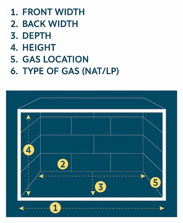 Taking Fireplace Measurements
